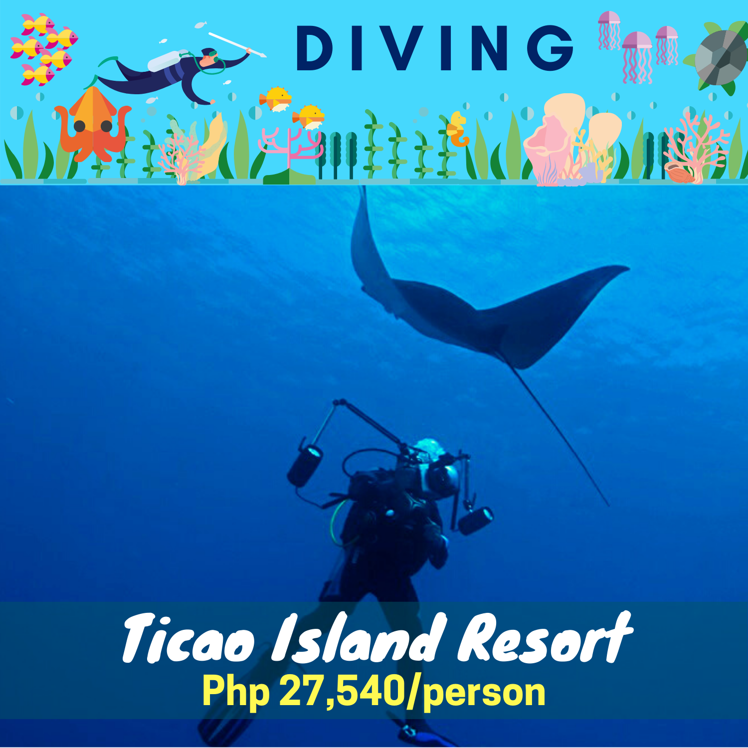 Ticao Island Resort Diving Package