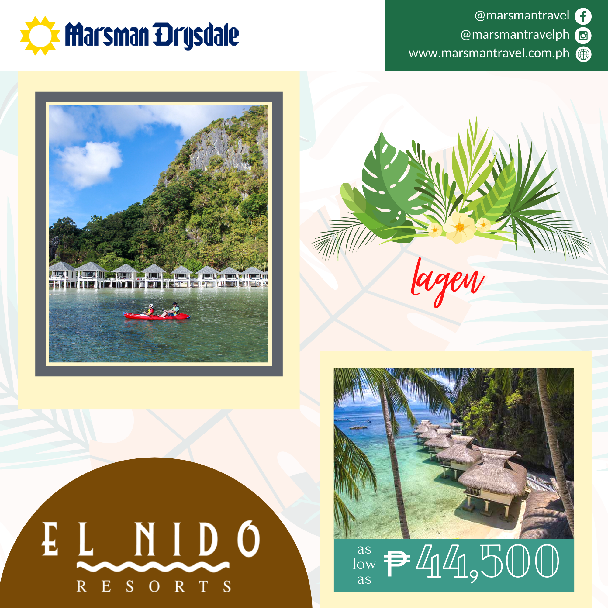 EL NIDO RESORTS-LAGEN