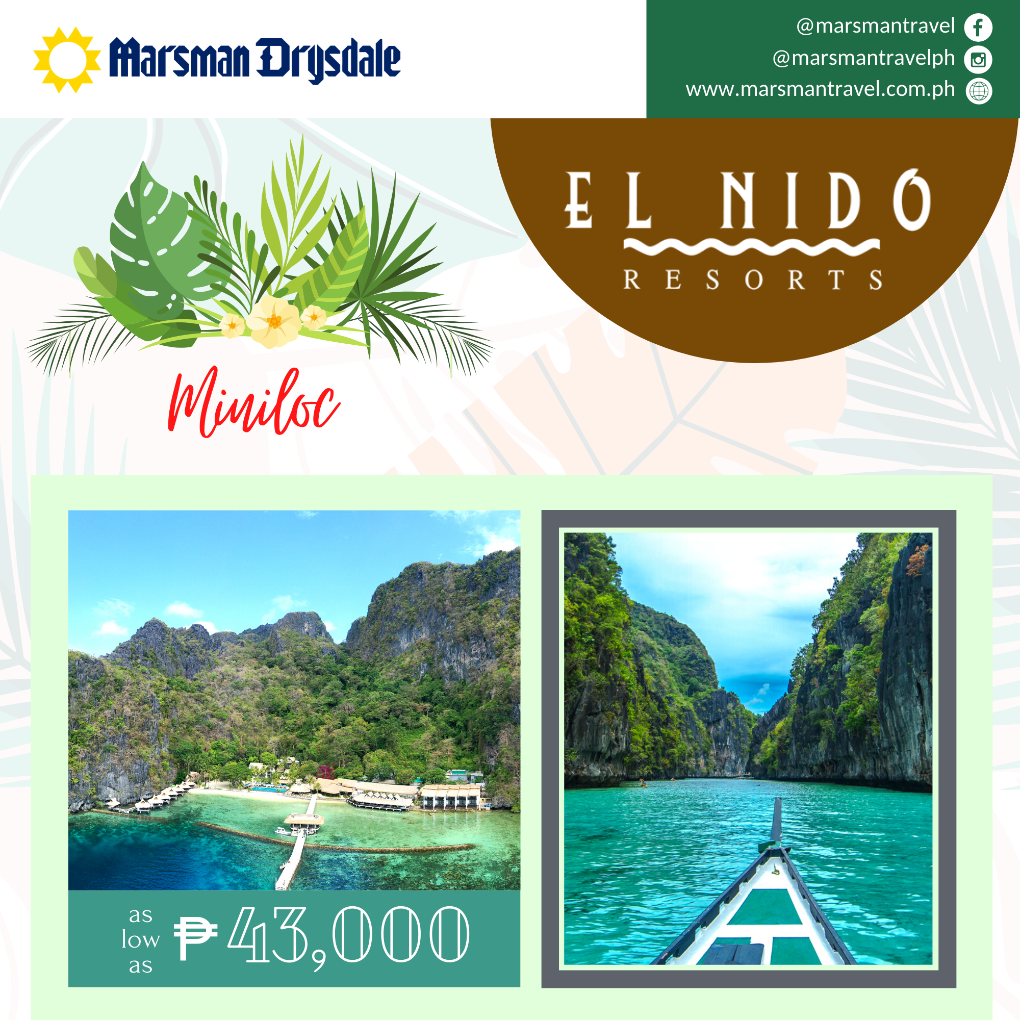 EL NIDO RESORTS-MINILOC